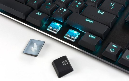 BEST low-profile mechanical keyboard under $100 - Vinga KBGM 395