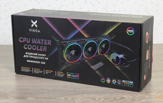 Review of the Vinga Wanderer-360 Liquid Cooling System: Affordable and Beautiful