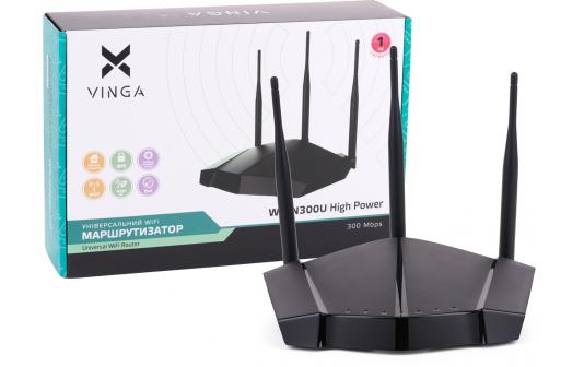 Review and Testing of the Vinga WR-N300U High Power Wireless Router: Why So Expensive?