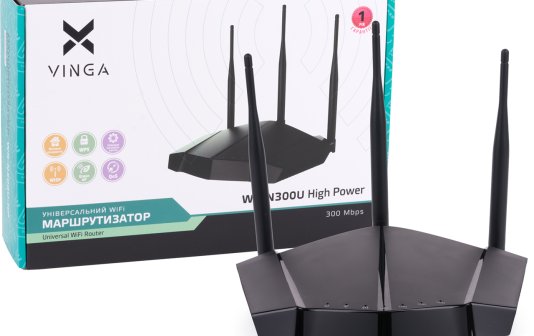 Огляд і тестування бездротового маршрутизатора Vinga WR-N300U High Power: чому так дорого?