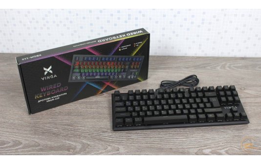 Vinga KBGM-110 Review: A Minimalist TKL Keyboard at the Price of a Membrane One