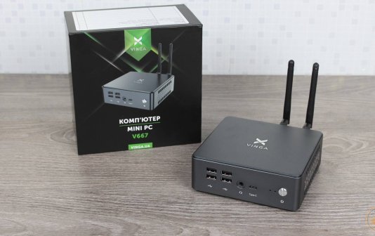 Огляд Vinga Mini PC V667: неттоп для робочих завдань і блекаутів
