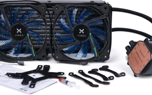 Video: Vinga Typhoon CPU Water Cooling System