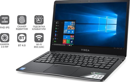 Review and Testing of the Vinga Iron S140 Laptop: Aluminum Companion