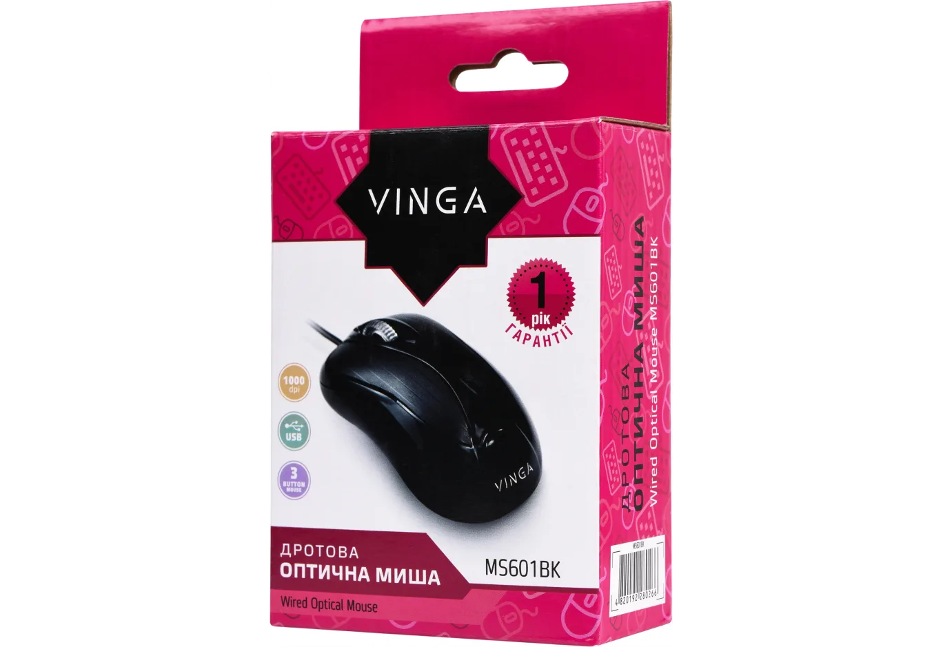 Mouse Vinga MS601BK