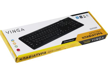 Клавиатура Vinga KB400BK