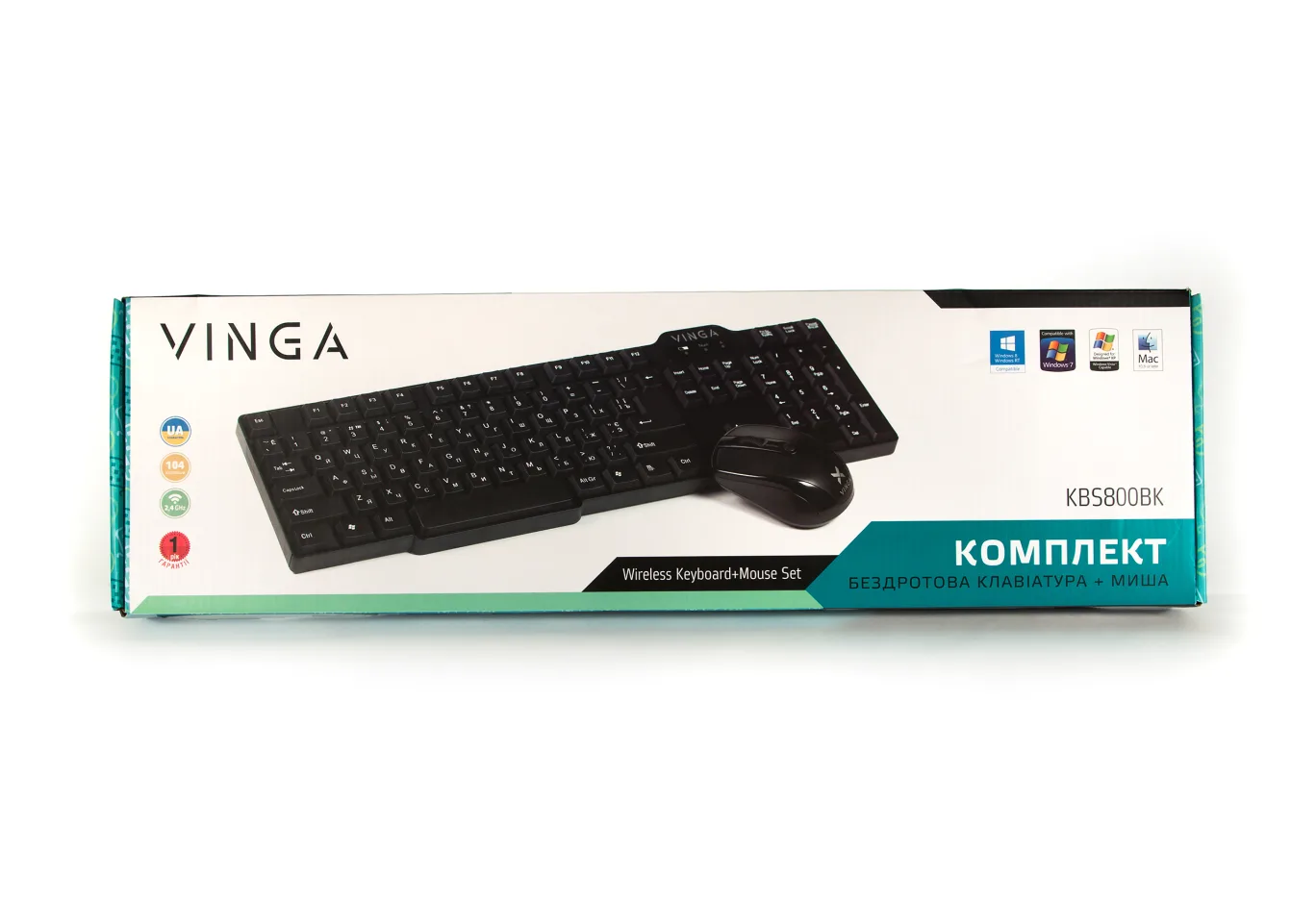 Комплект Vinga KBS800BK