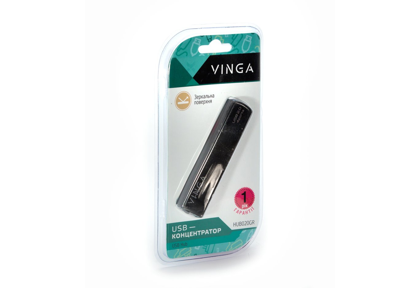 Концентратор Vinga HUB020GR
