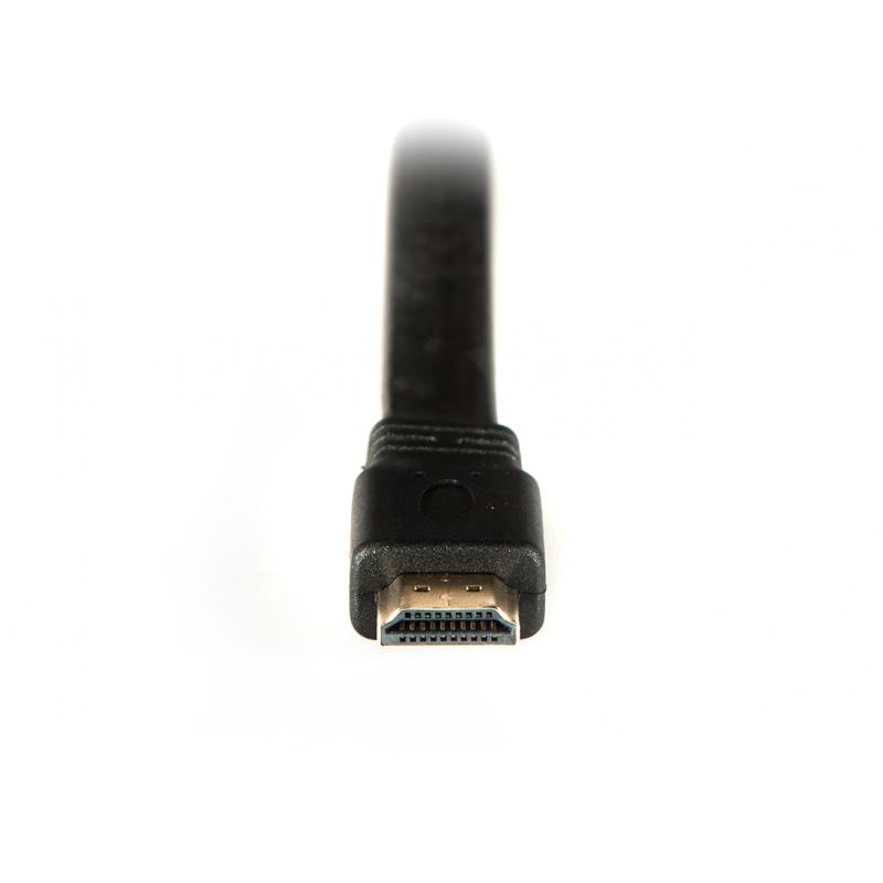 Кабель мультимедийный HDMI to HDMI  1.5m Vinga (CB020BK)