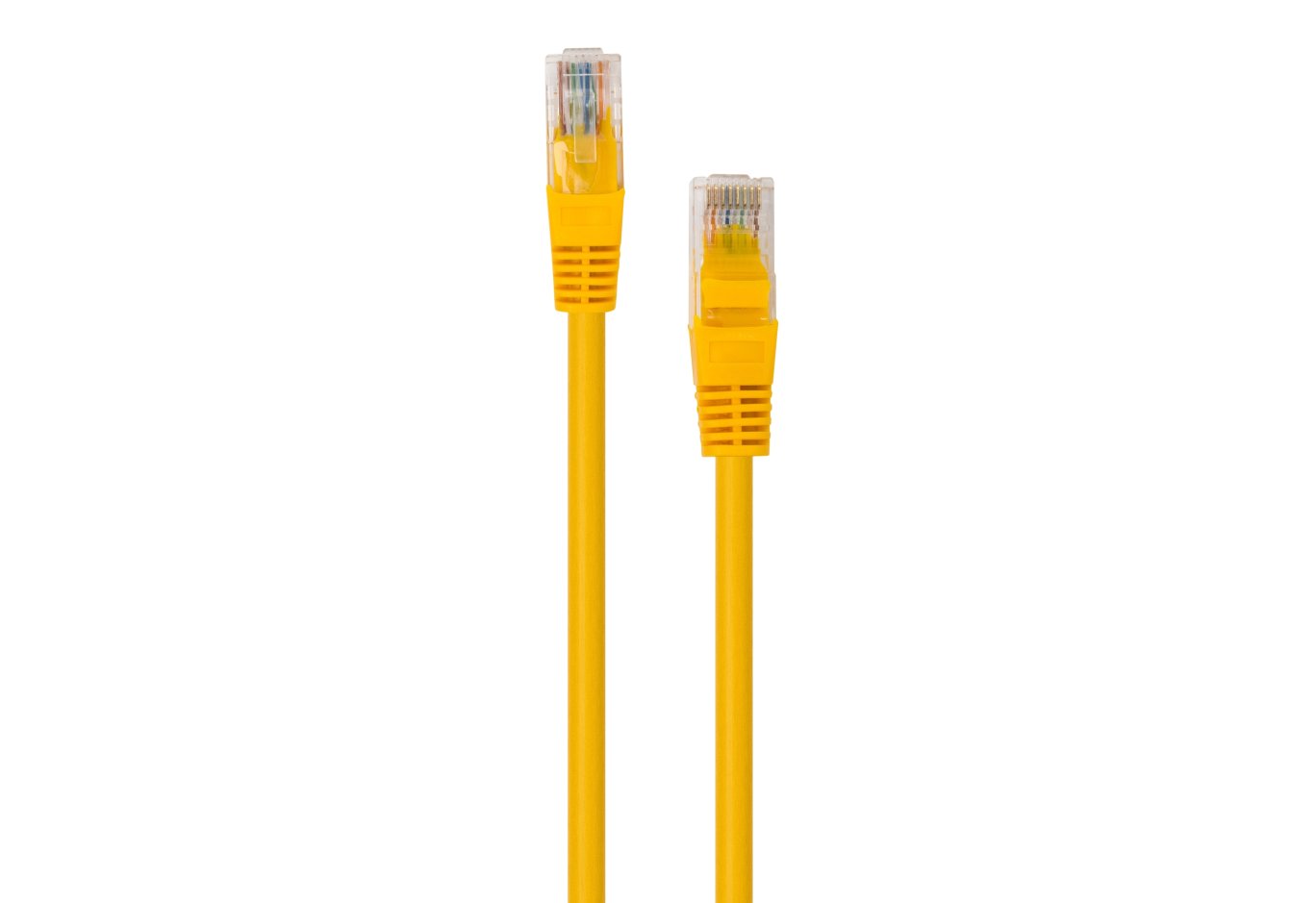Патч-корд Vinga UTPCat5e 15 m CCA (VCPPCCCS15Y)