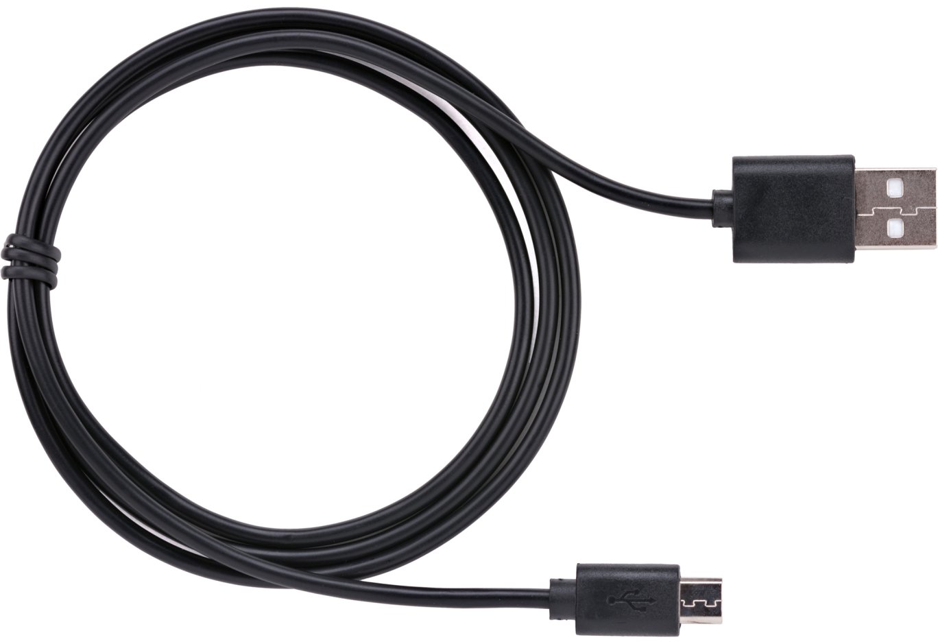 Data cable USB 2.0 AM to Micro 5P 1.0m Rainbow M Black Vinga (CUM0100BK)