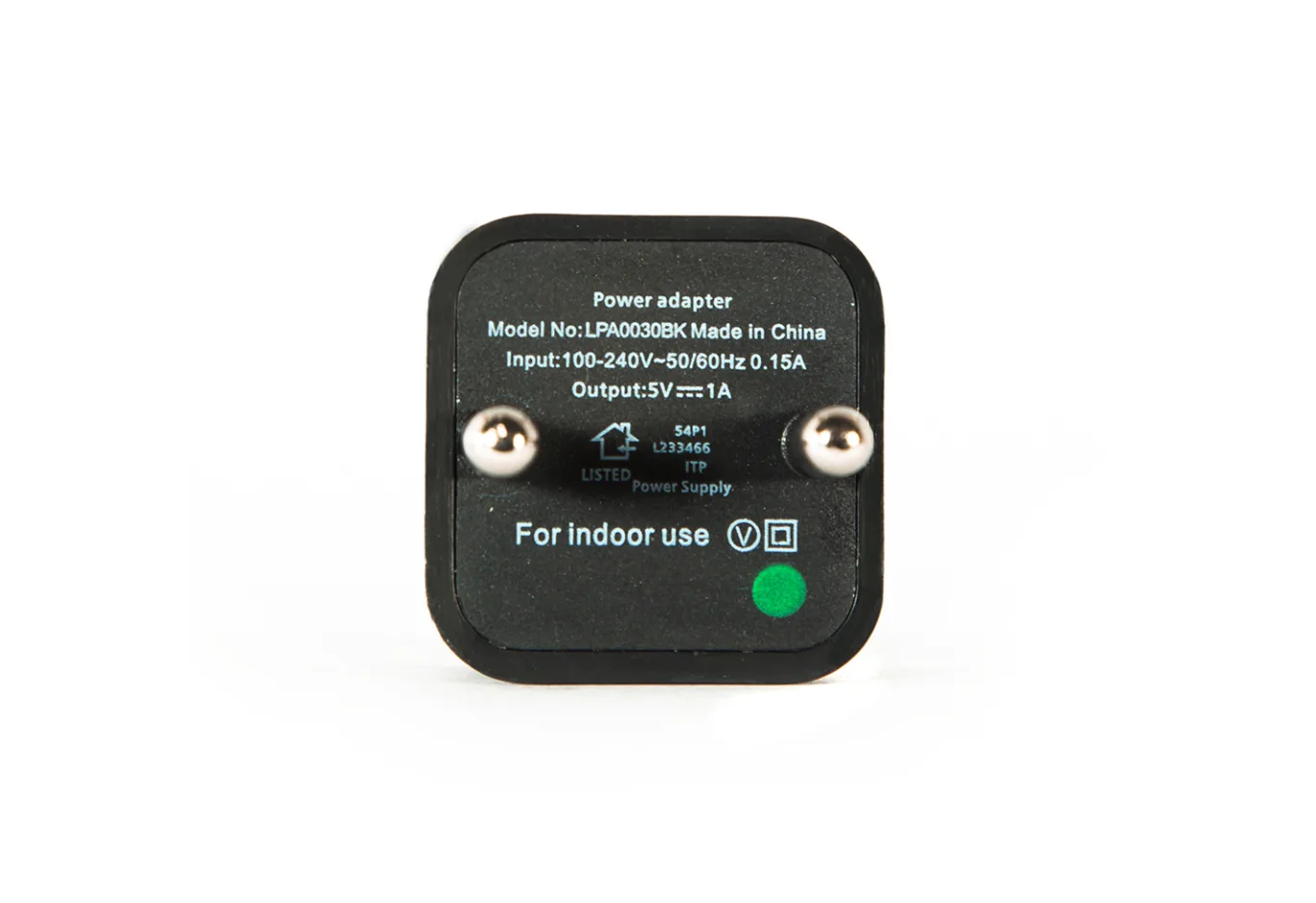 Зарядний пристрій Vinga CB 03 SOLO Black 5V 1A (LPA0030BK)