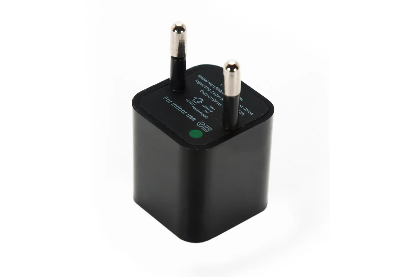 Зарядний пристрій Vinga CB 03 SOLO Black 5V 1A (LPA0030BK)