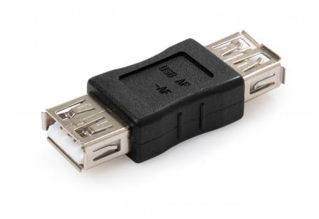 Переходник USB AF/AF Vinga (VCPUSBFFBK)