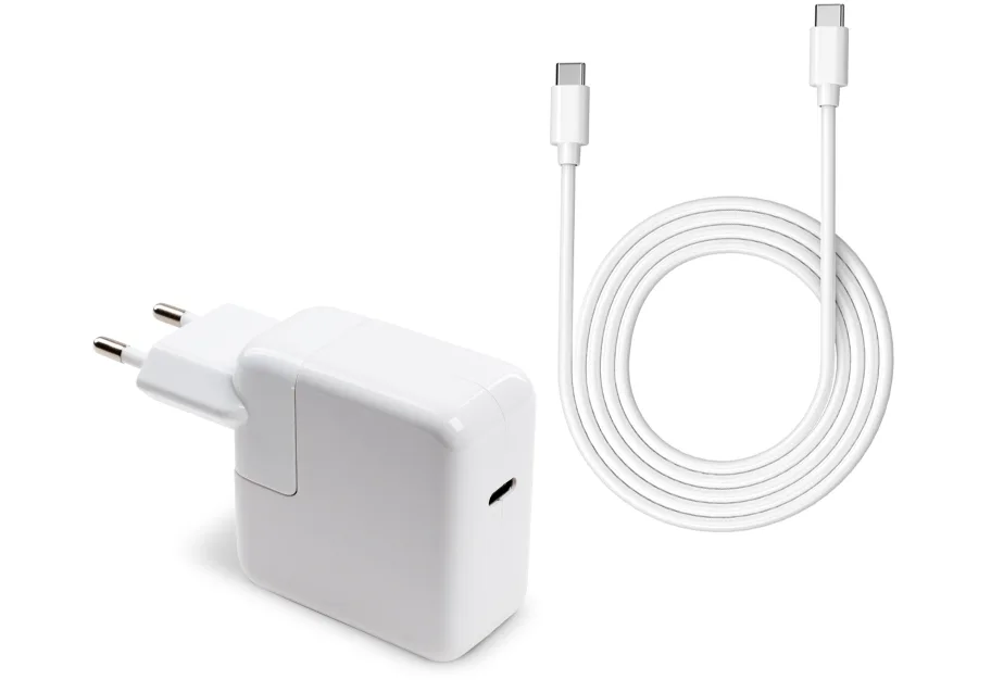 Laptop power supply Vinga Apple 30W 5V3A/9V3A/12V2.4A/14.5V2A/ 18V1.5A/20V1.5A USB-C (VPA-30-APP-C)