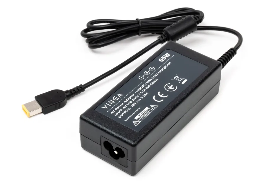 Laptop power supply Vinga Lenovo 65W 20V 3.25А square with pin (VPA-2032-LNSQ01-101)