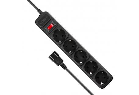 Мережевий фільтр живлення Vinga VBX5-2-75