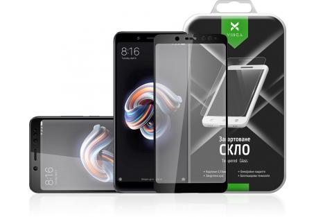 Скло захисне Vinga для Xiaomi Redmi Note 5 (Black) (VTPGS-RN5)