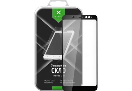 Скло захисне Vinga для Xiaomi Redmi Note 5 (Black) (VTPGS-RN5)