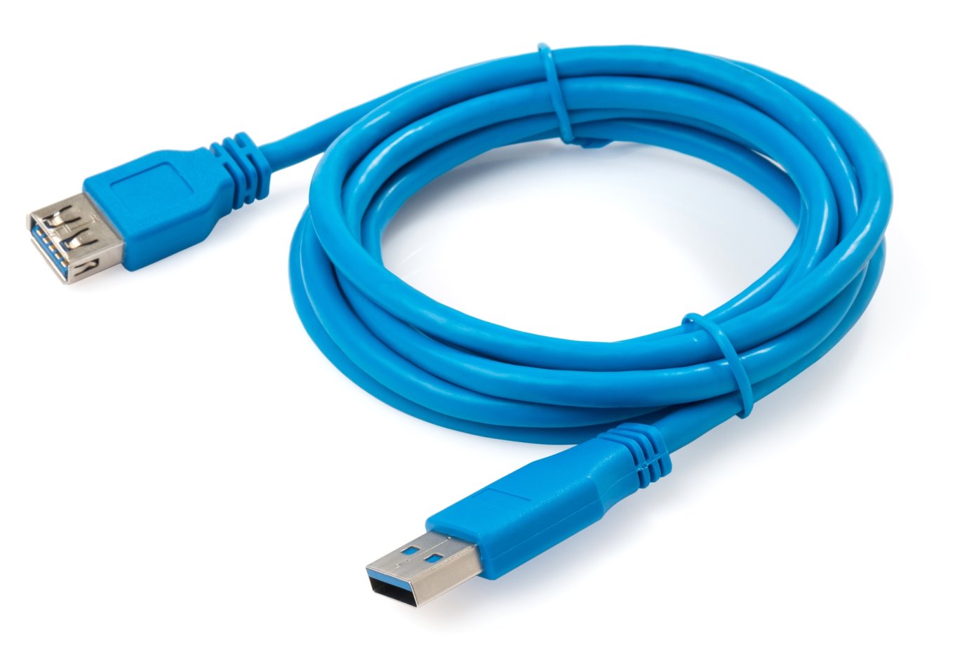 Дата кабель USB 3.0 AM/AF 1.8m Vinga (VCPUSB3AMAF1.8B)