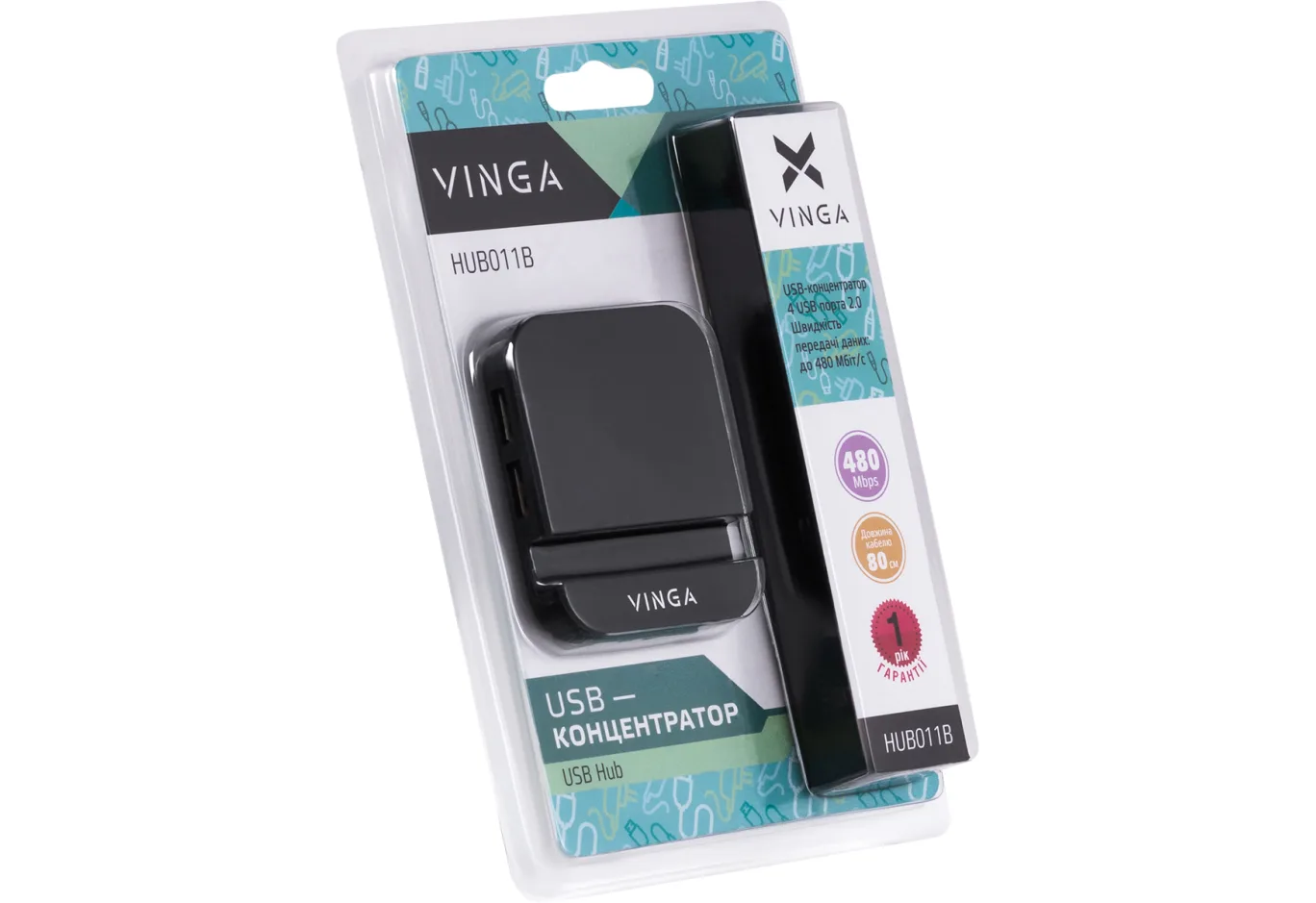 Концентратор Vinga HUB011B