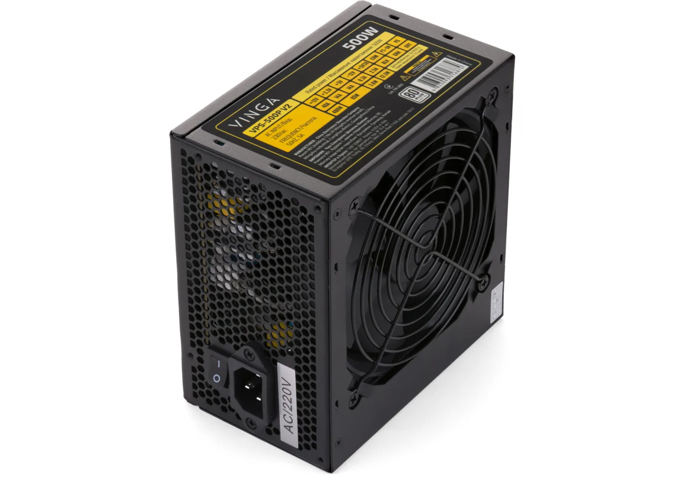 Блок живлення Vinga 500W (VPS-500PV2)