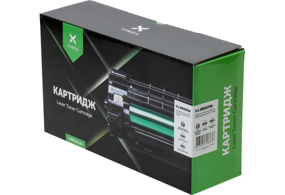 Toner cartridge Vinga HP 117A(W2070A) Black 1K (V-L-HW2070A)