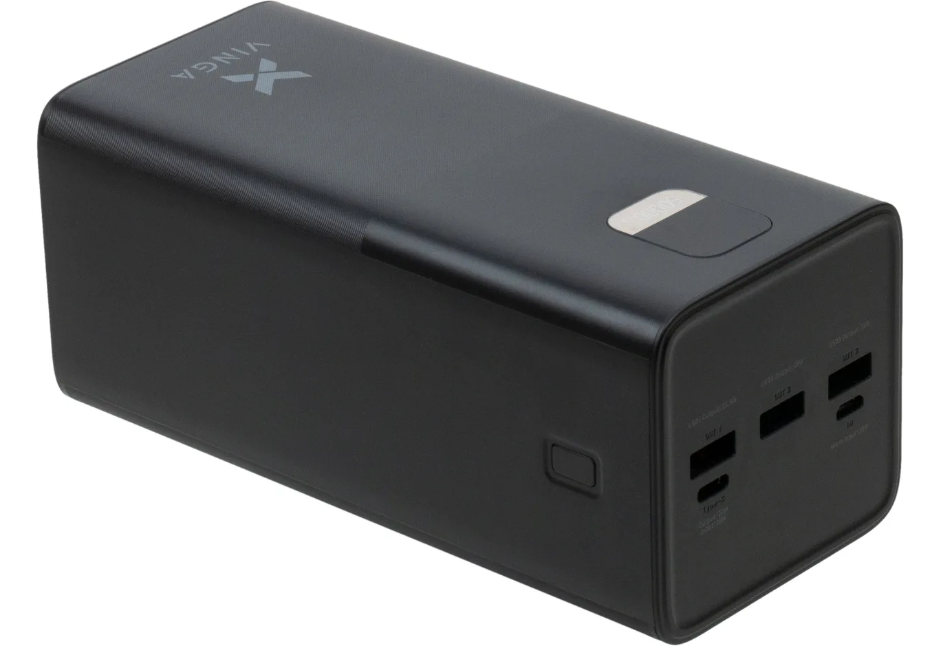 Universal Battery Vinga 50000 mAh 22.5W Display Black (VPBB5022)