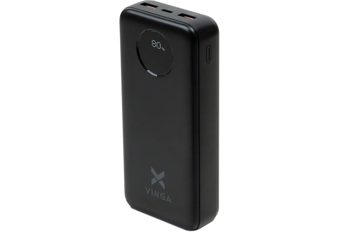Universal Battery Vinga 20000 mAh 22.5W Display Black (VPBB2022)