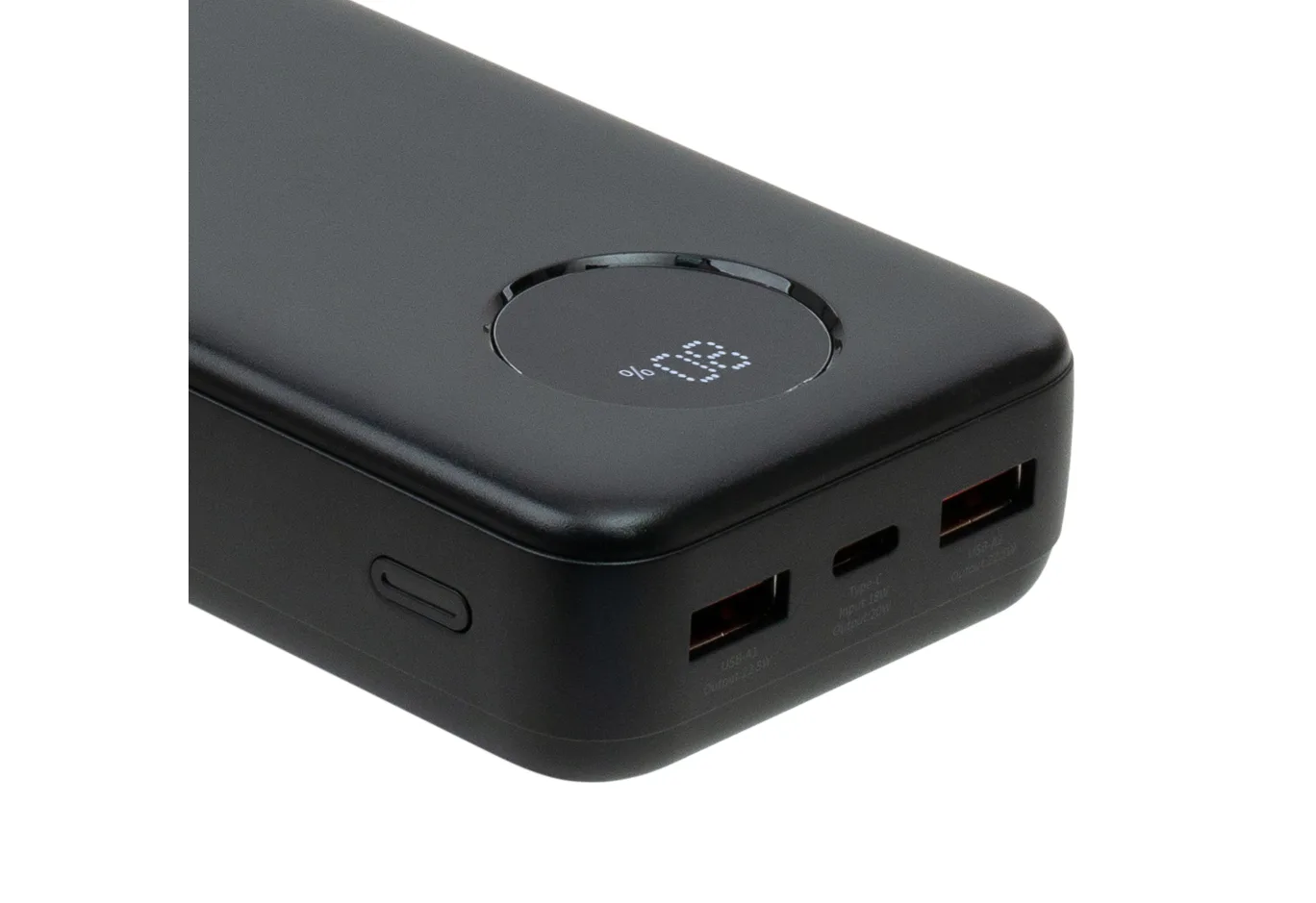 Universal Battery Vinga 20000 mAh 22.5W Display Black (VPBB2022)