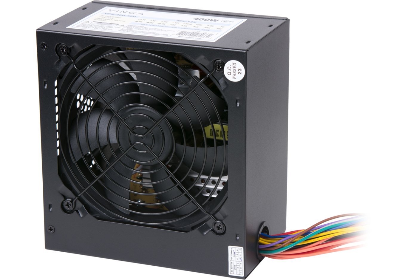 Блок живлення Vinga 400W ОЕМ (PSU-400-12 black)