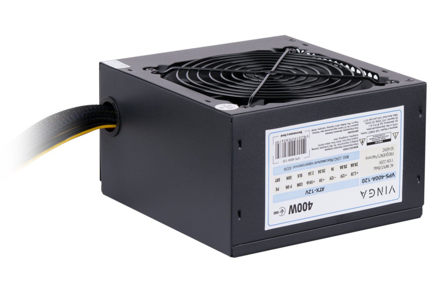 Блок живлення Vinga 400W ОЕМ (VPS-400A-120)