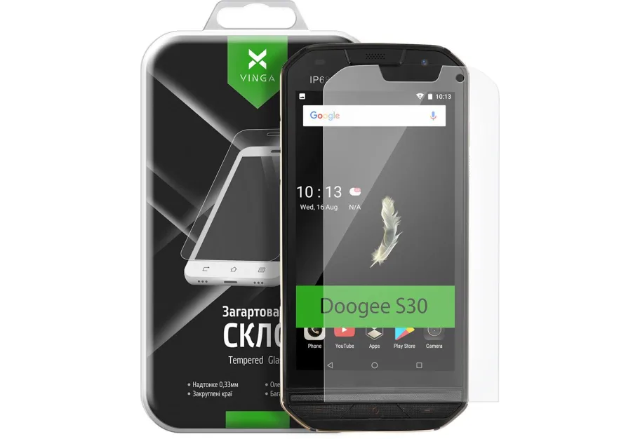 Protective glass Vinga для Doogee S30 (VTPGS-DS30)