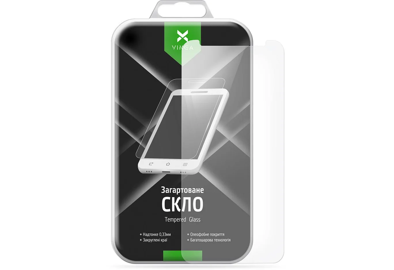 Protective glass Vinga для Doogee X55 (VTPGS-DX55)