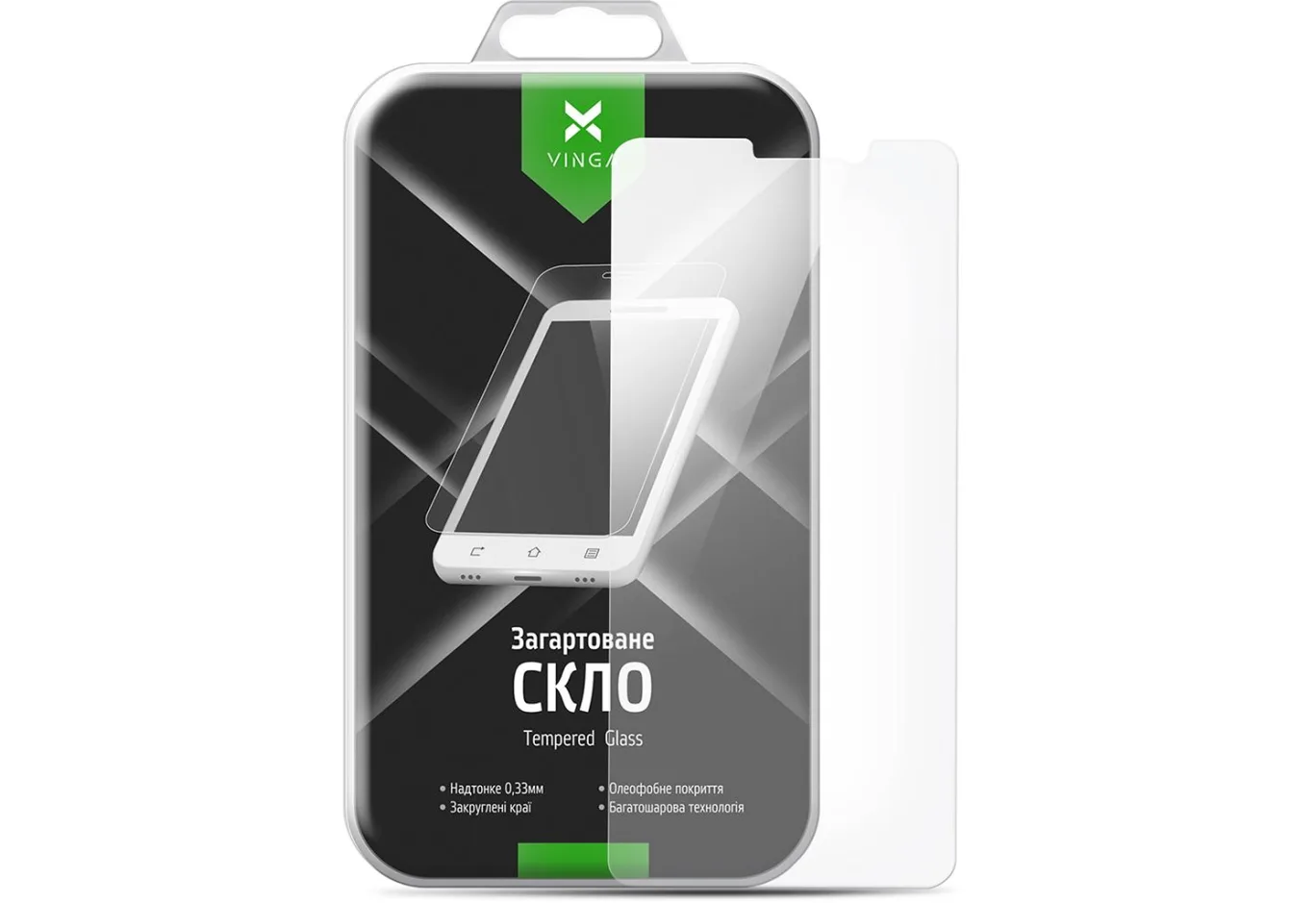 Protective glass Vinga для Doogee X50 (VTPGS-DX50L)