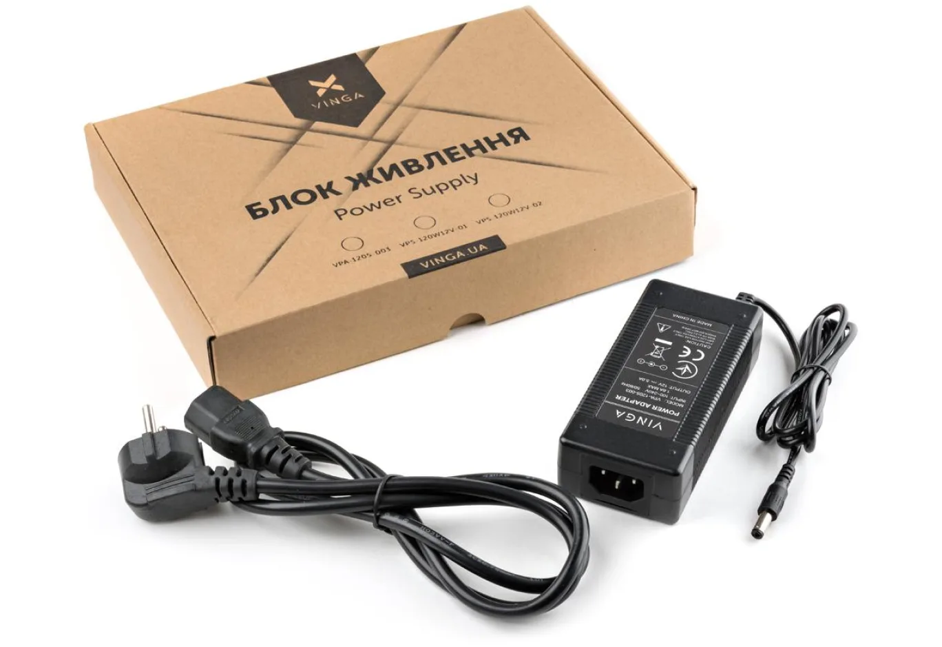 Laptop power supply Vinga 60W (VPA-1205-003)