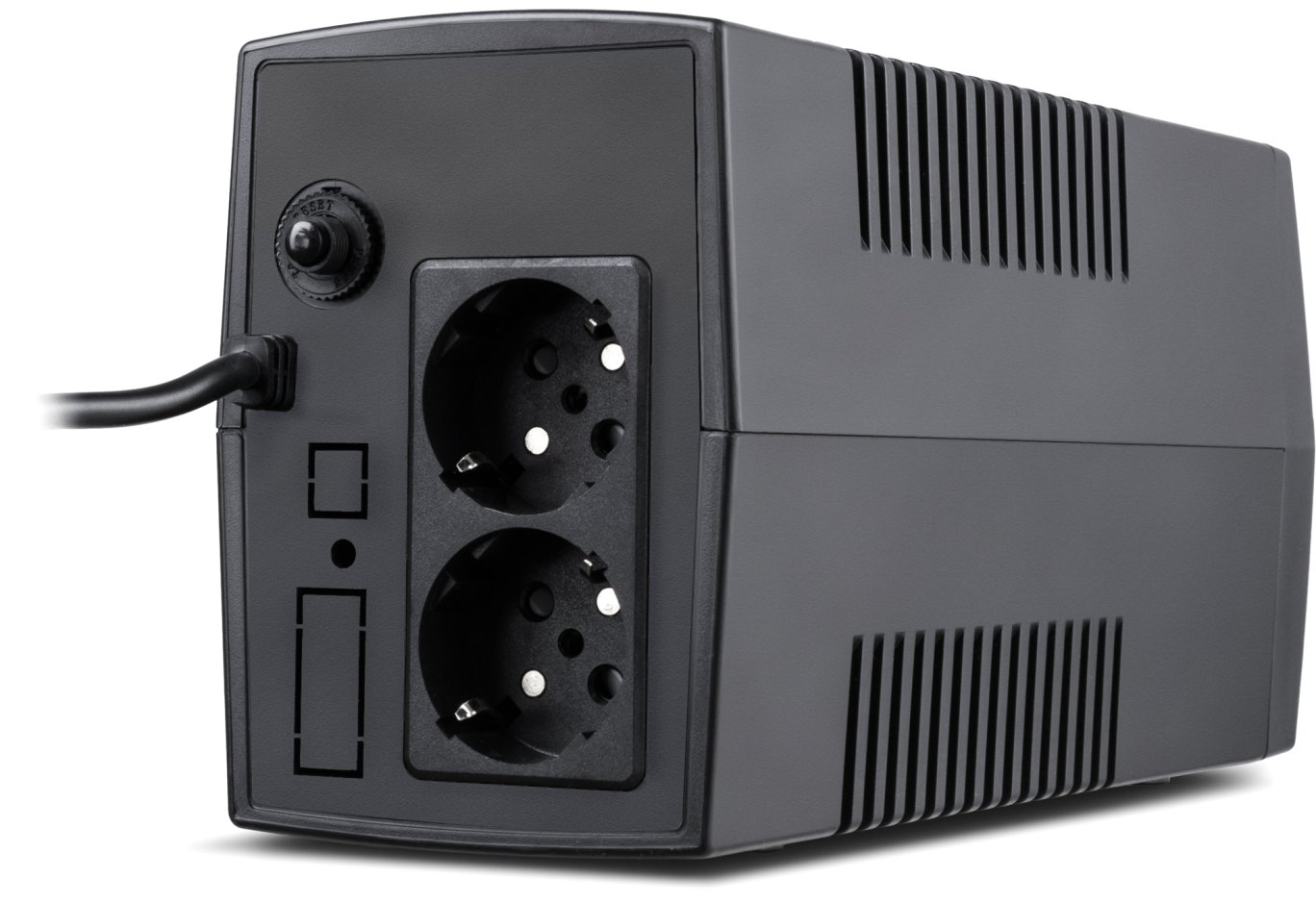 Пристрій безперебійного живлення Vinga LED 600VA plastic case (VPE-600P)