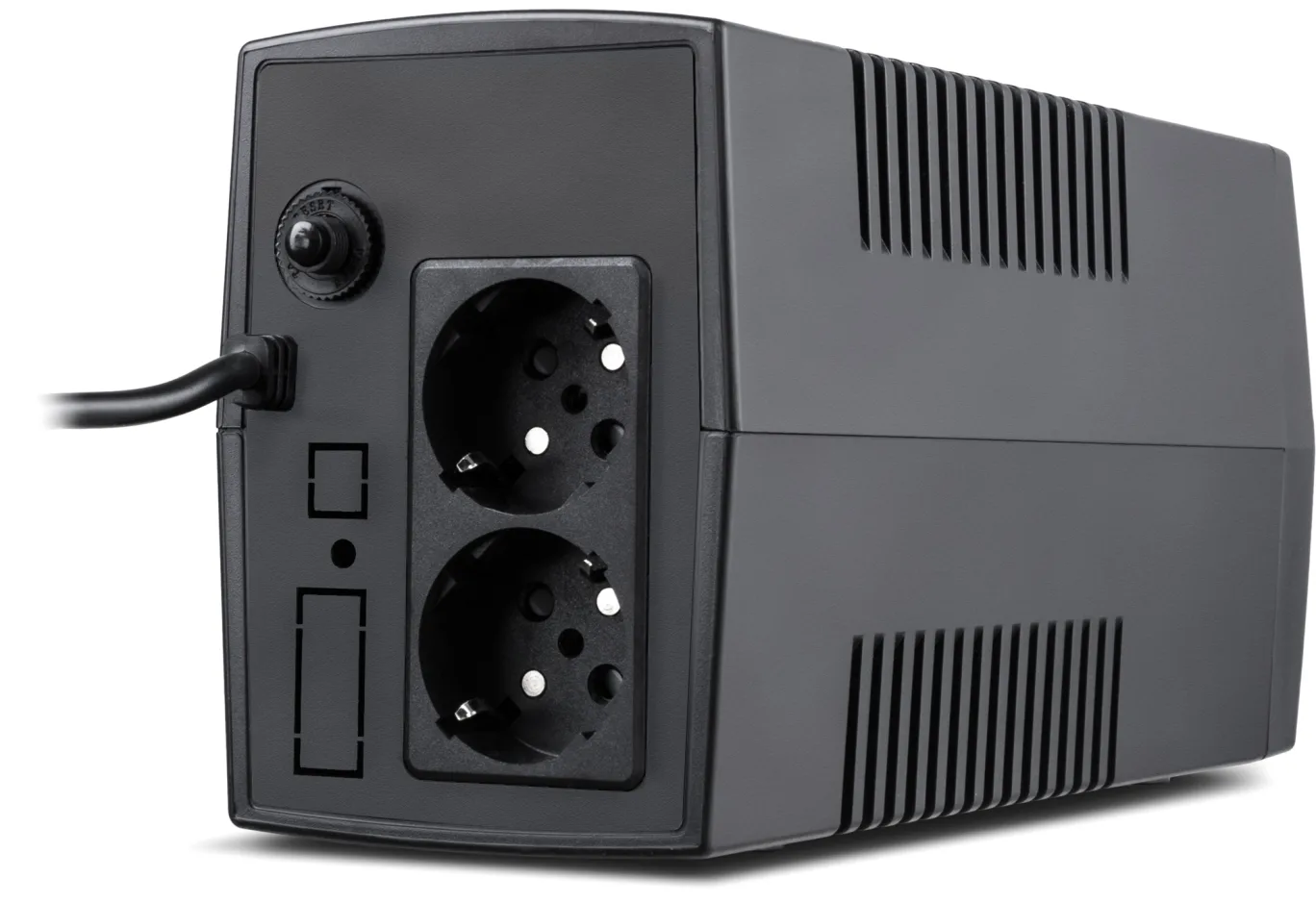 Пристрій безперебійного живлення Vinga LED 600VA plastic case (VPE-600P)