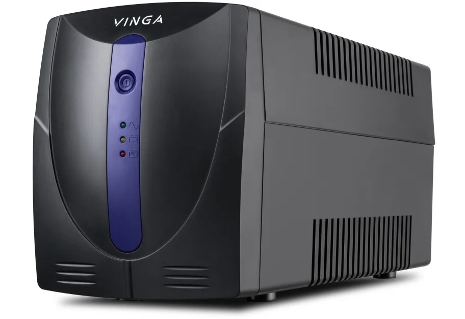 Uninterruptible Power Supply Vinga LED 800VA plastic case (VPE-800P)