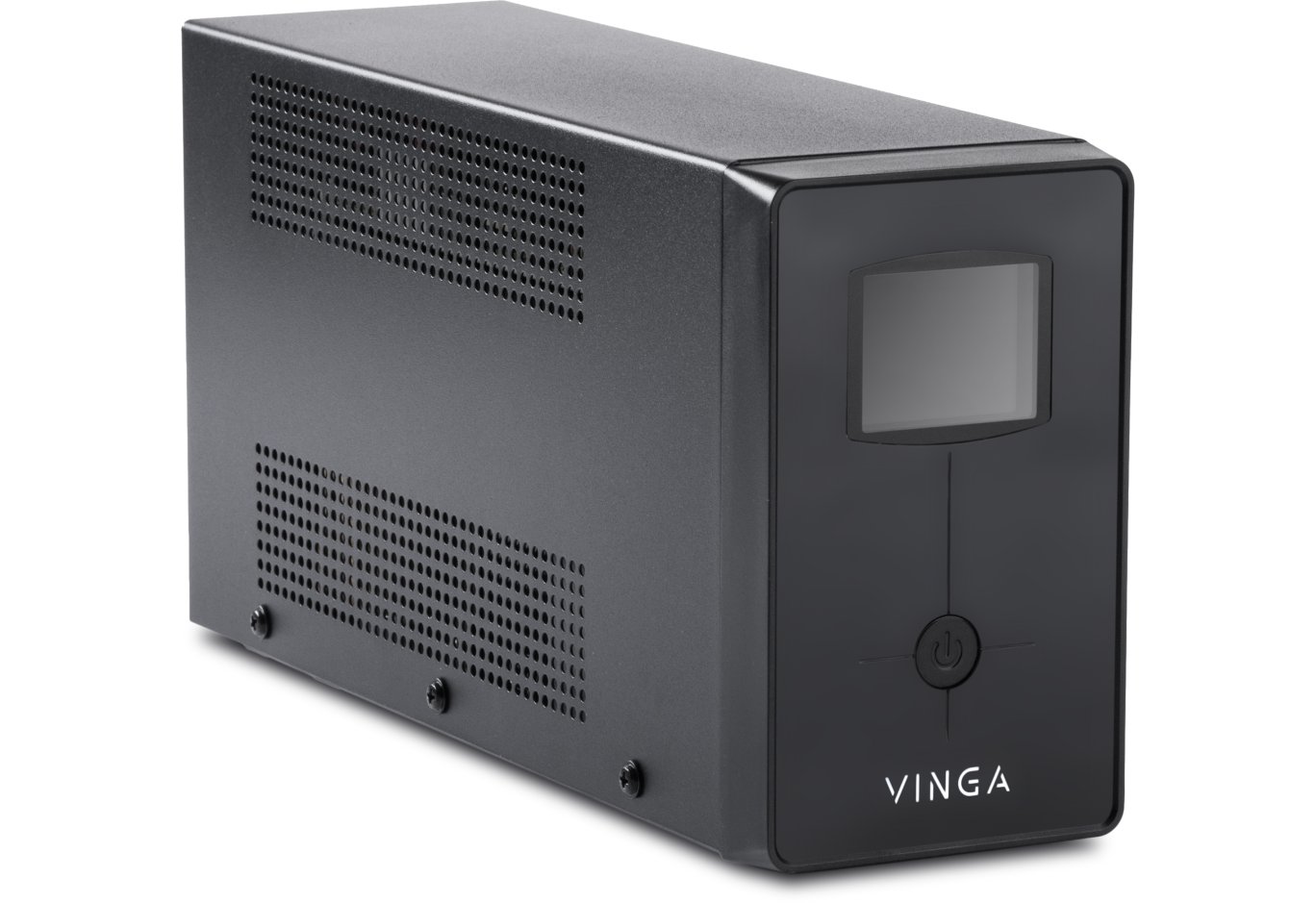 Пристрій безперебійного живлення Vinga LCD 600VA metal case (VPC-600M)