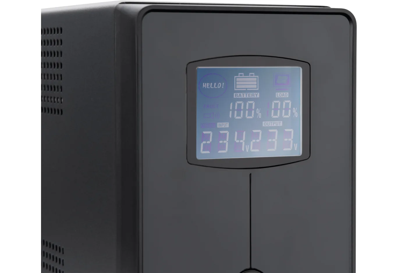 Uninterruptible Power Supply Vinga LCD 800VA metal case (VPC-800M)