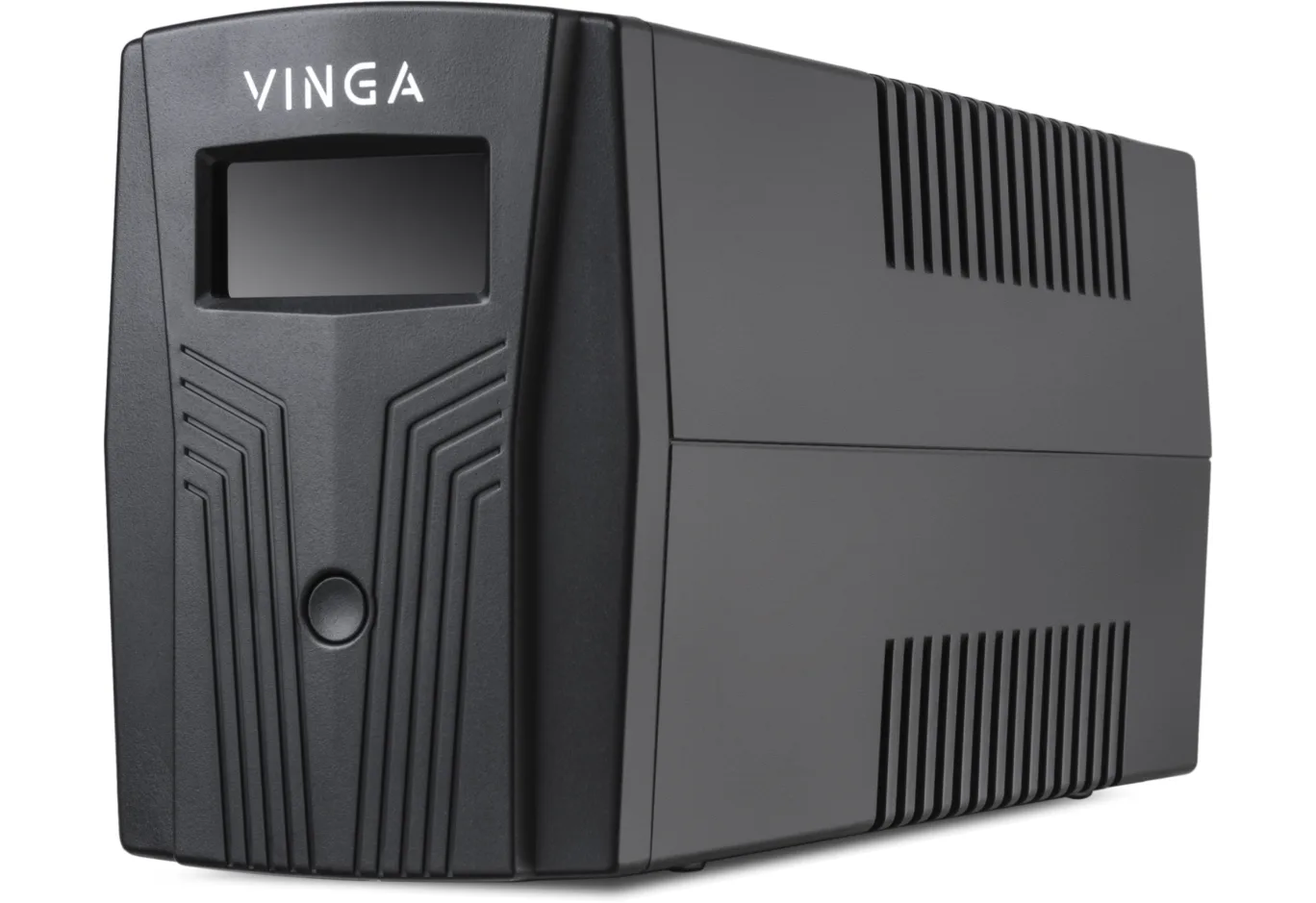 Пристрій безперебійного живлення Vinga LCD 800VA plastic case (VPC-800P)