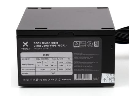Блок живлення Vinga 750W (VPS-750P1)