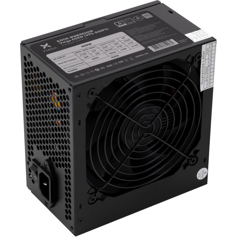 Блок живлення Vinga 650W (VPS-650P1)