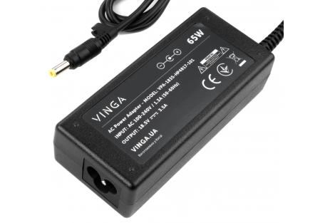 Блок живлення до ноутбуку Vinga HP 65W 18.5V 3.5А 4.8*1.7 (VPA-1835-HP4817-101)