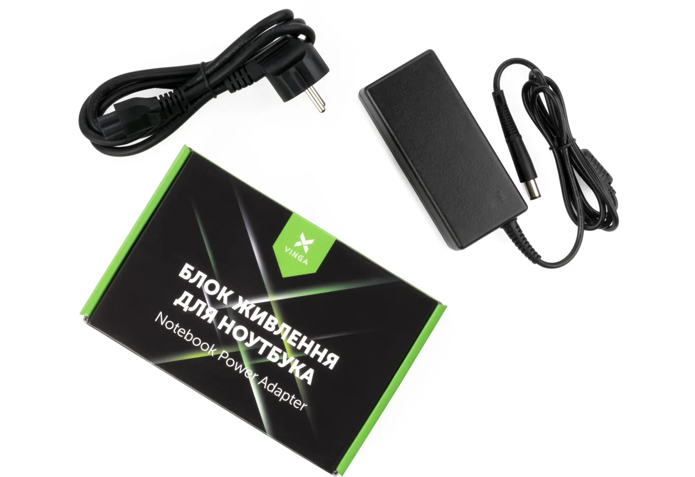 Laptop power supply Vinga HP 65W 18.5V 3.5А 7.4*5.0 (VPA-1835-HP7450-101)