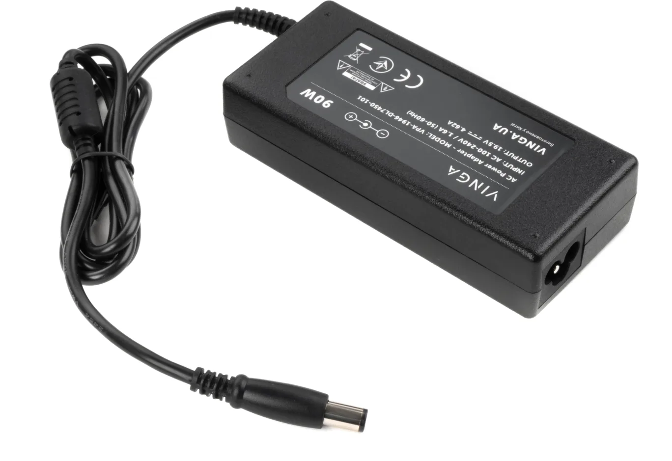 Laptop power supply Vinga DELL 90W 19.5V 4.62A 7.4*5.0 (VPA-1946-DL7450-101)