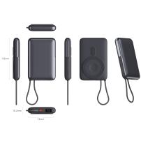 Батарея універсальна Vinga 10000 mAh 22.5W/15W/2.5W Wireless (VPBB1022WL)