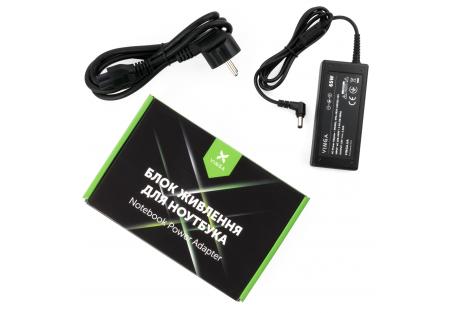 Блок живлення до ноутбуку Vinga ASUS 65W 19V 3,42A 5.5*2.5 (VPA-1934-AS5525-101)