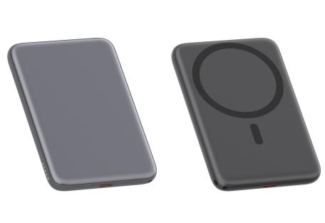 Батарея універсальна Vinga 5000 mAh 20W/15W Wireless (VPBB520WL)